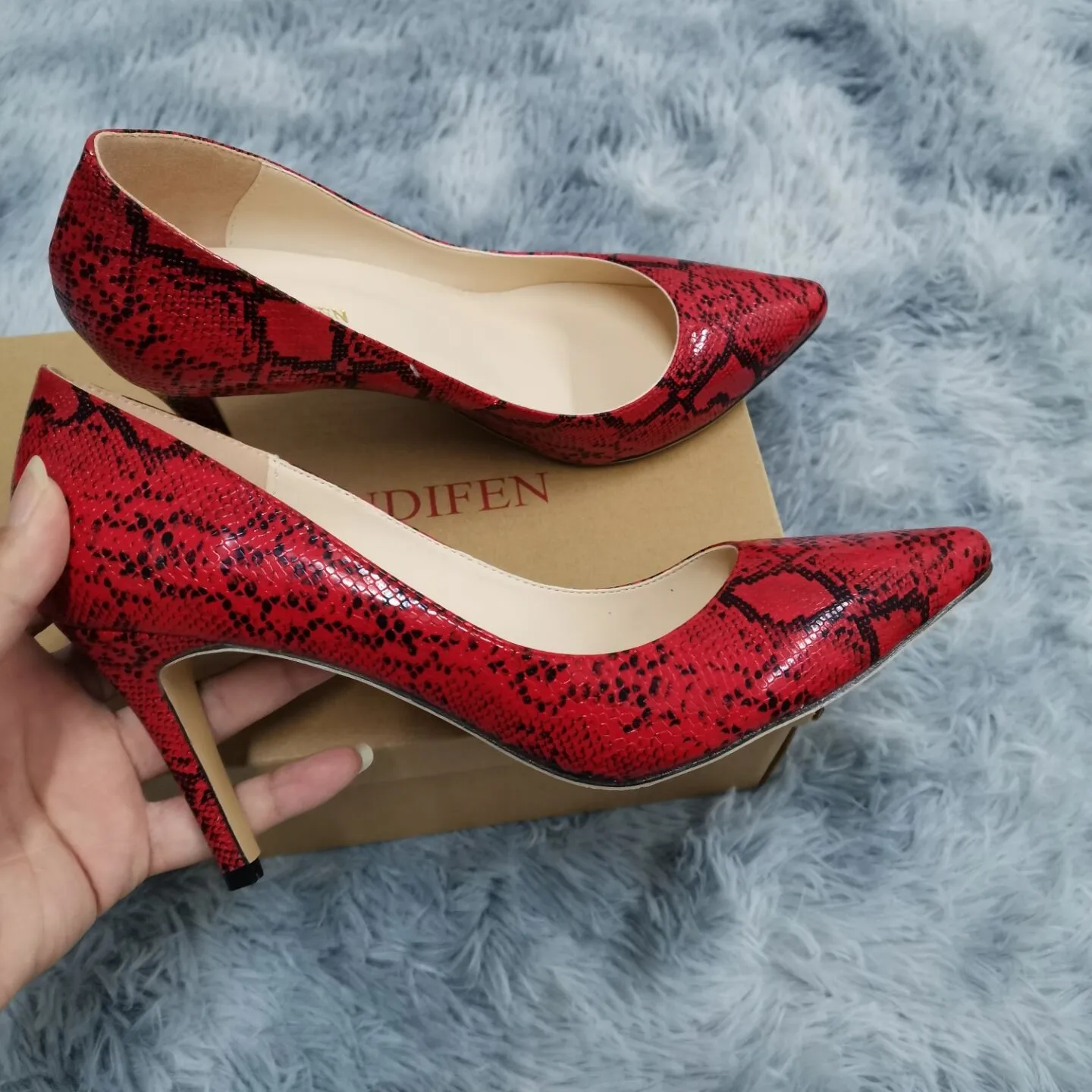 13 Style 2026 New Classic Sexy Pointed Toe 9cm mid High Heels Women Pumps Faux Suede Black red Office Party Wedding Shoes Plus