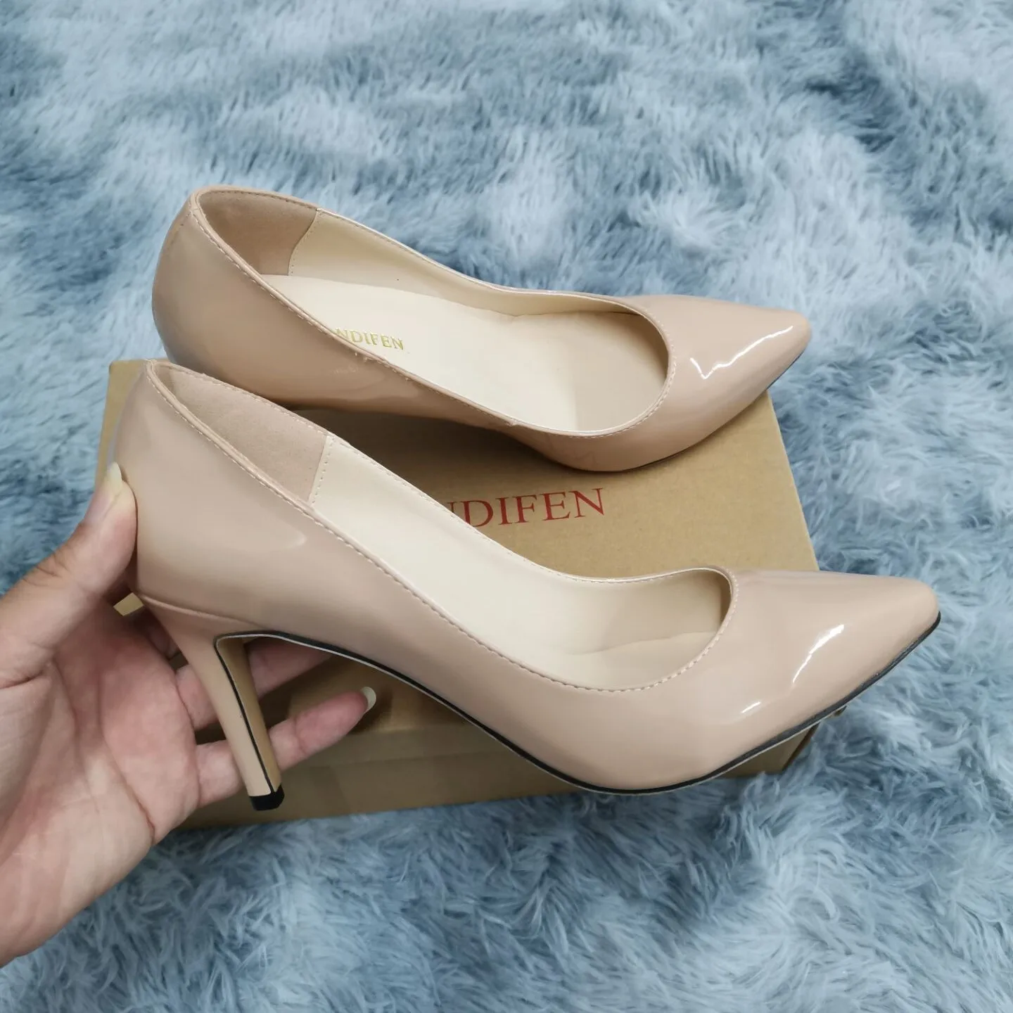 13 Style 2026 New Classic Sexy Pointed Toe 9cm mid High Heels Women Pumps Faux Suede Black red Office Party Wedding Shoes Plus