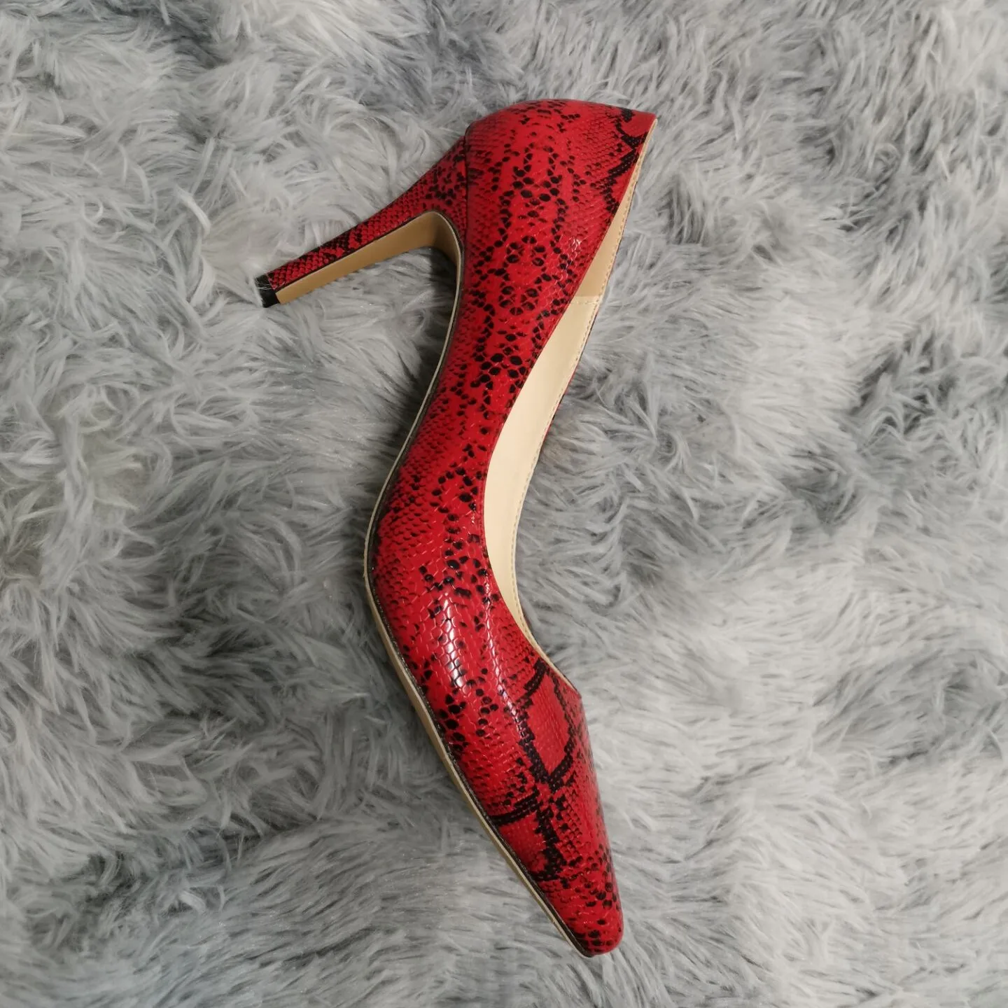 13 Style 2026 New Classic Sexy Pointed Toe 9cm mid High Heels Women Pumps Faux Suede Black red Office Party Wedding Shoes Plus