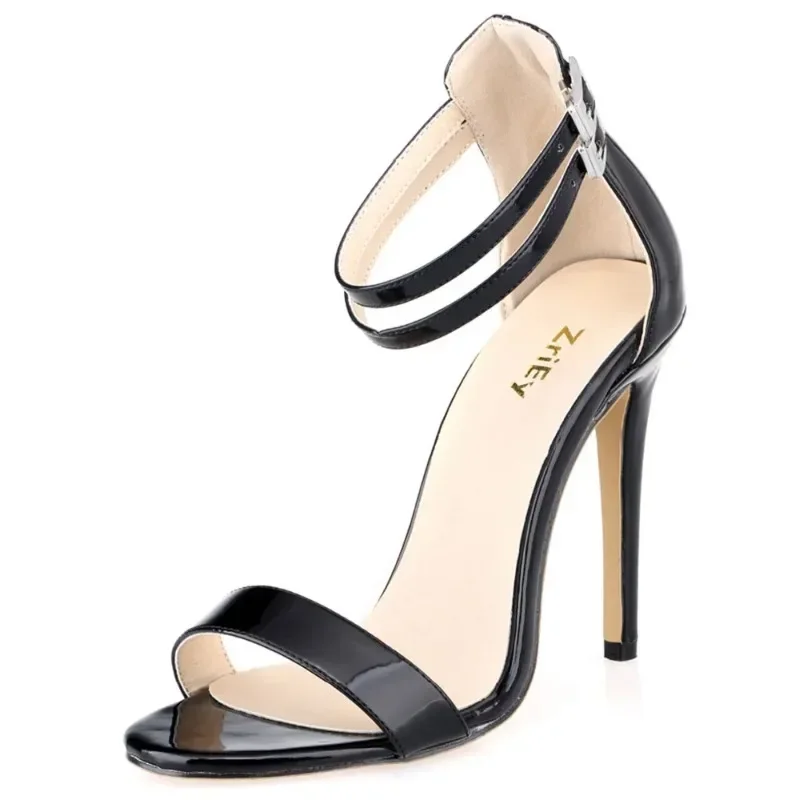 Women Sandals Summer Classic Sexy Buckle Sandals Women New Fairy Style High Heels Fine Heel Fashion Elegant Prom Wedding Shoes Women Sandals Summer Classic Sexy Buckle Sandals Women New Fairy Style High Heels Fine Heel Fashion Elegant Prom Wedding Shoes