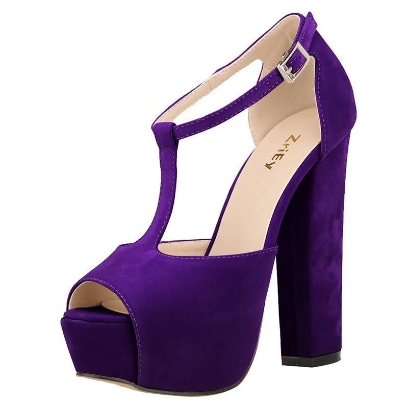 Women Sandals 2026 New Summer 14cm Sexy Peep Toe Thick High Heels Fashion Buckle Platform Pumps Party Dress Wedding Shoes Women Sandals 2026 New Summer 14cm Sexy Peep Toe Thick High Heels Fashion Buckle Platform Pumps Party Dress Wedding Shoes