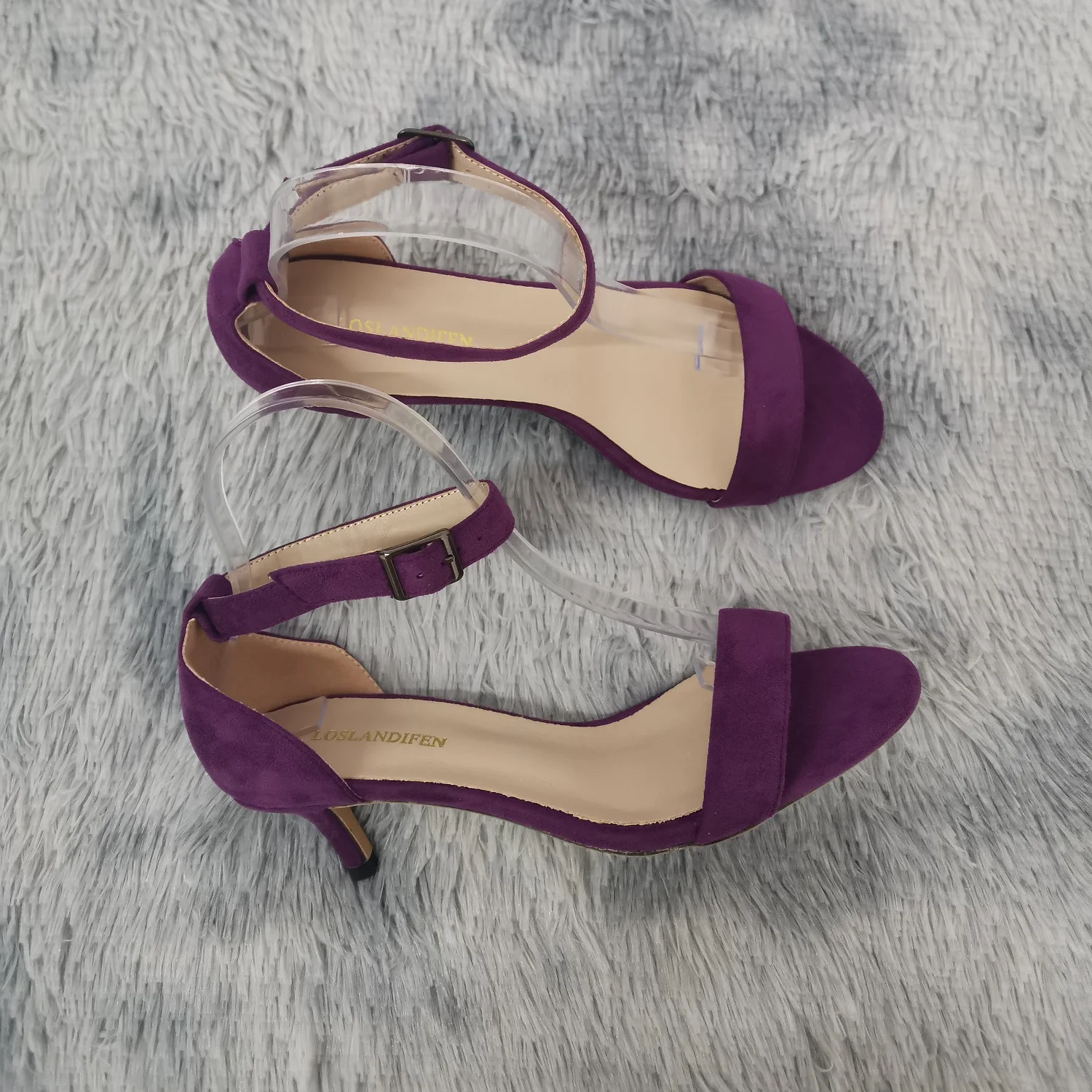 Women Sandals Summer Sexy 5cm Peed Toes Low Heel Ankle Strap High Heels Sandal Ladies Party Dress Red Wedding Shoes Plus Size