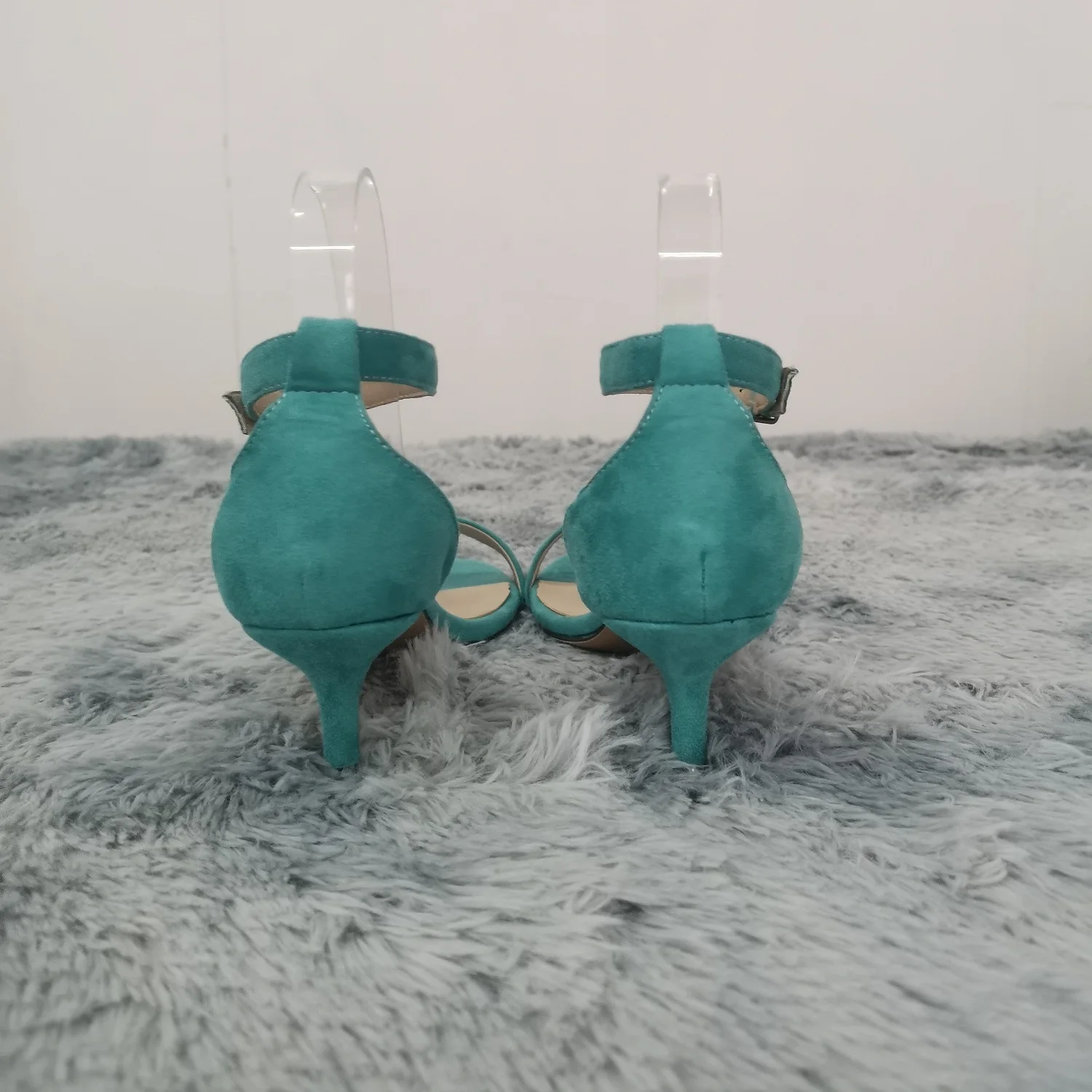 Women Sandals Summer Sexy 5cm Peed Toes Low Heel Ankle Strap High Heels Sandal Ladies Party Dress Red Wedding Shoes Plus Size