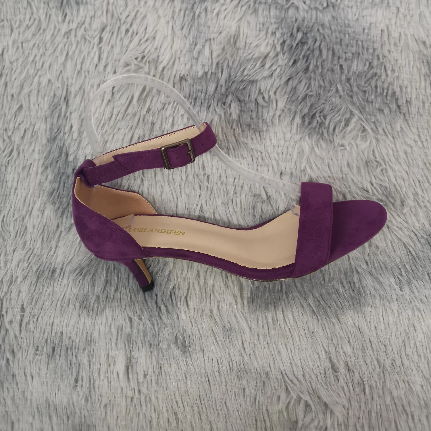 Women Sandals Summer Sexy 5cm Peed Toes Low Heel Ankle Strap High Heels Sandal Ladies Party Dress Red Wedding Shoes Plus Size