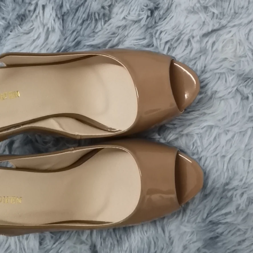 Women Pumps Fashion 12cm Sexy Open Toe Thin Heel Patent Leather Platform High Heels Gladiator Party Dress Wedding Shoes