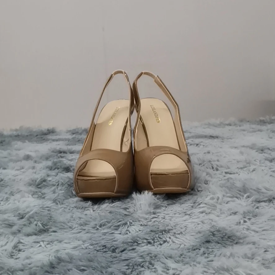 Women Pumps Fashion 12cm Sexy Open Toe Thin Heel Patent Leather Platform High Heels Gladiator Party Dress Wedding Shoes