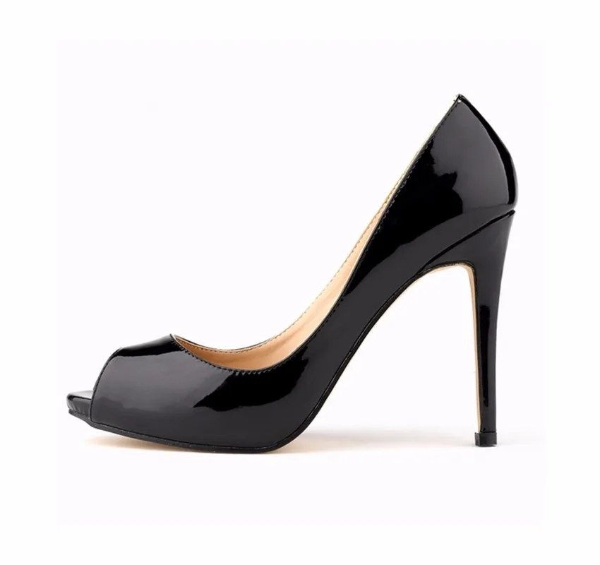 Women Pumps Sexy Fish Mouth High Heels Ladies11cm High Heel Stiletto Show Style Party Summer White Red Wedding Shoes Plus Size Women Pumps Sexy Fish Mouth High Heels Ladies11cm High Heel Stiletto Show Style Party Summer White Red Wedding Shoes Plus Size