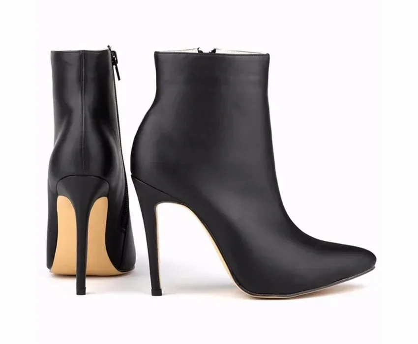 Women Short Boots Pumps Sexy Pointed Toe Side Zipper Super High Heels Stiletto 2026 Female Party Ankle Boot Shoes Botas De Mujer Women Short Boots Pumps Sexy Pointed Toe Side Zipper Super High Heels Stiletto 2026 Female Party Ankle Boot Shoes Botas De Mujer
