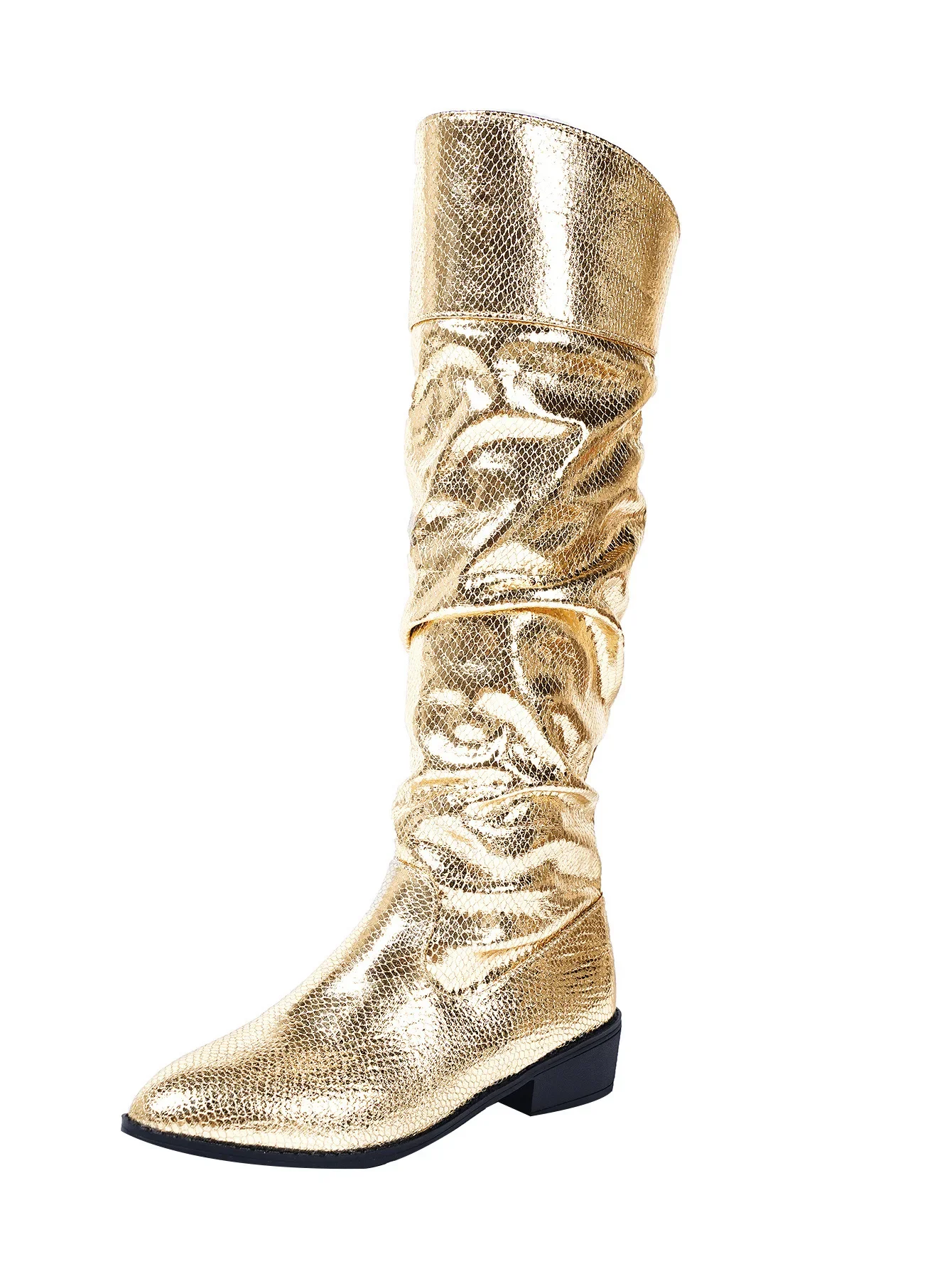 Women's Boots Knee-high Boots Women Shoes Fashion Western Cowgirls Women Boot Fashion Cowboy Leather Women 2025 New