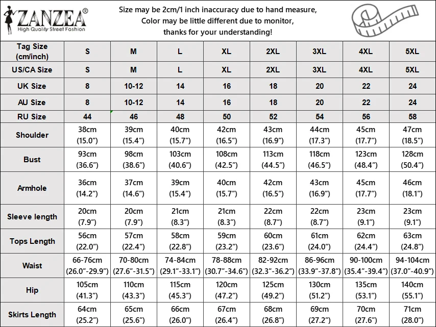 ZANZEA Womens Striped 2 Piece Skirt Sets Summer Fashion Short Sleeve Collared Shirts & Midi A-Line Skirts 2pcs Suits Outfits