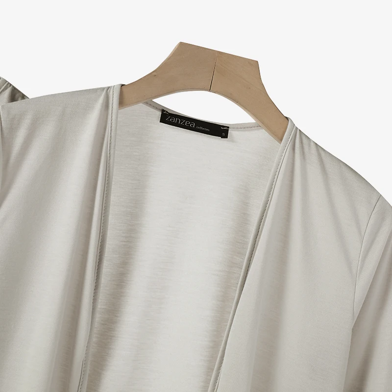 ZANZEA Fashion Women's 3 Pieces Pant Sets Long Cardigans & Tank Tops & Wide Leg Pants 3pcs Outfits Spring 2026 Cozy Loose Suits