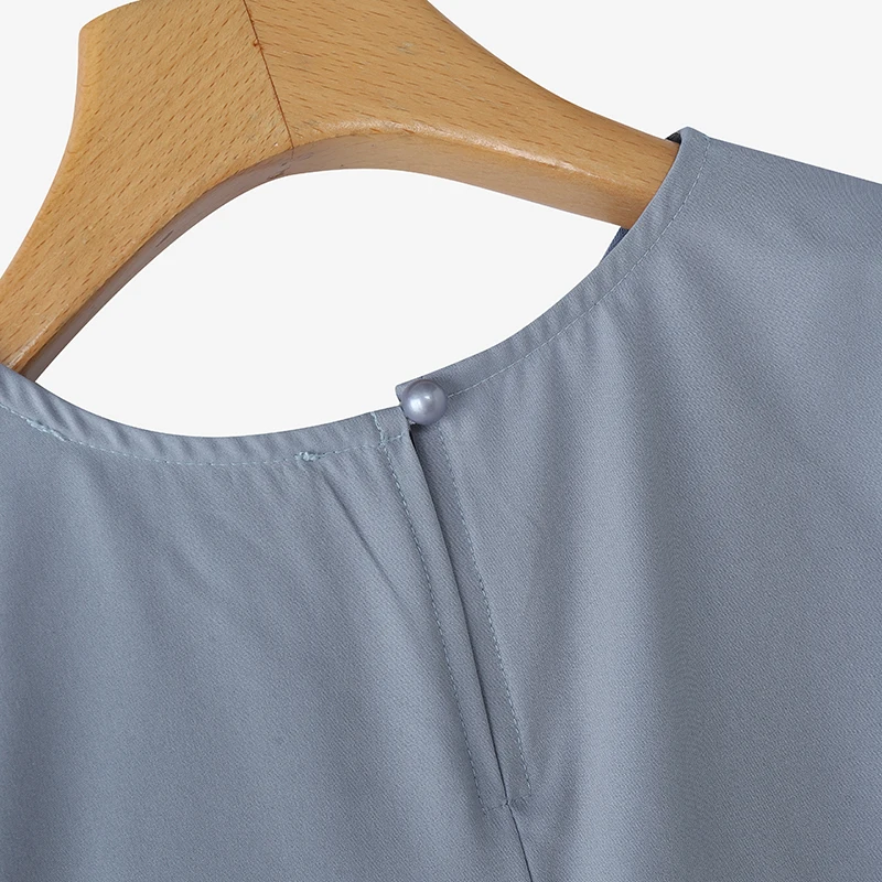 ZANZEA Elegant Openwork Lace Skirt Sets Women Casual Short Sleeve Crop Tops A-line Long Skirts 2pcs Outfits Holiday Party Suits