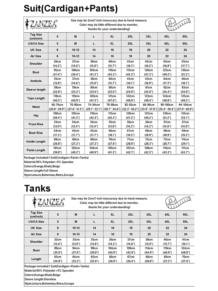 ZANZEA Streetwear Holiday 3pcs Pant Sets Wide Leg Trousers Women Loose Solid Suits Casual Tank Tops and Cardigans 3-Pieces Sets ZANZEA Streetwear Holiday 3pcs Pant Sets Wide Leg Trousers Women Loose Solid Suits Casual Tank Tops and Cardigans 3-Pieces Sets