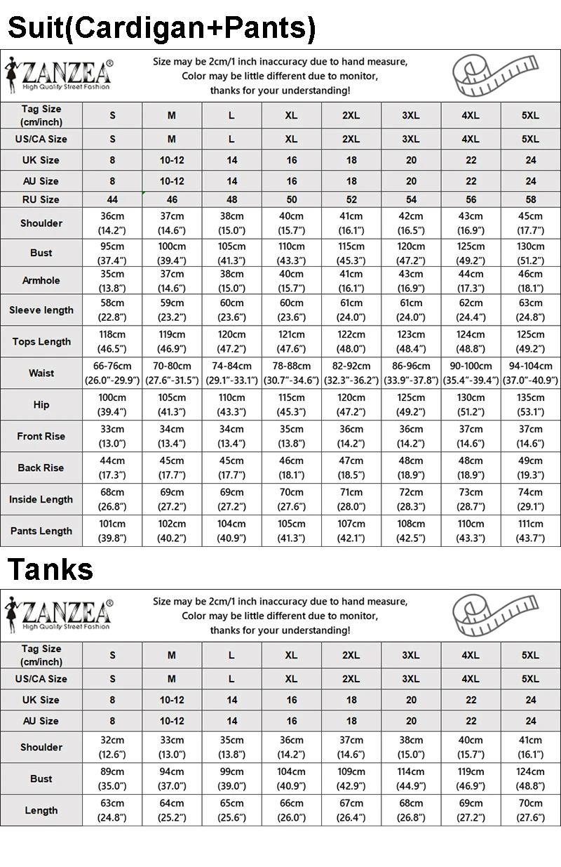 ZANZEA Streetwear Holiday 3pcs Pant Sets Wide Leg Trousers Women Loose Solid Suits Casual Tank Tops and Cardigans 3-Pieces Sets ZANZEA Streetwear Holiday 3pcs Pant Sets Wide Leg Trousers Women Loose Solid Suits Casual Tank Tops and Cardigans 3-Pieces Sets