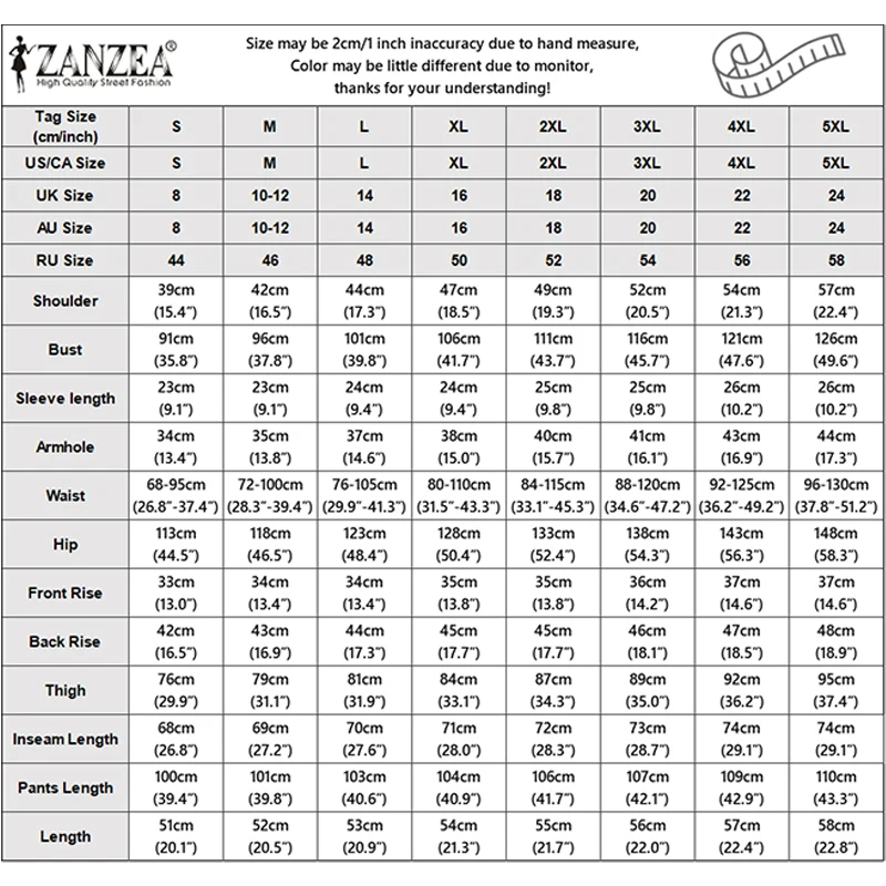 ZANZEA Women's Elegant Pant Suits V-Neck Short Sleeve Shirts & Wide Leg Pants Office Lady 2 Pieces Sets Outfits Woman Sets S-3XL