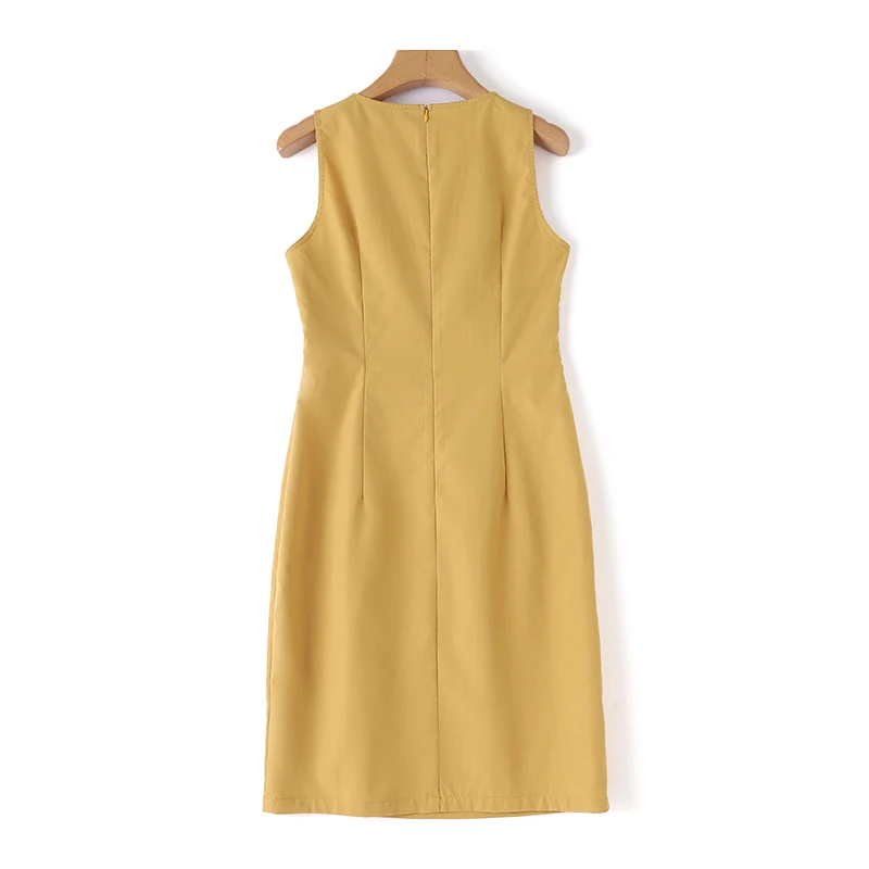 ZANZEA Elegant Women 2pcs Dress Sets Long Sleeve Short Blazer and Sleeveless Sheath Dress 2pcs Sets Autumn Classy Office Suits