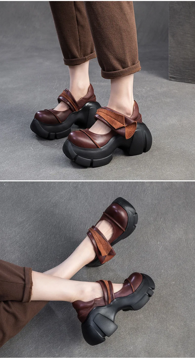 2025 New High Heel Women's Sandals Lace-up Platform Shoes Casual Fashion Women's Shoes High Heels Mary Jane Shoes