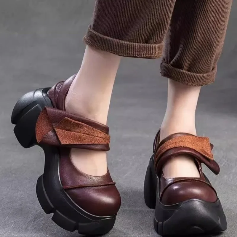 2025 New High Heel Women’s Sandals Lace-up Platform Shoes Casual Fashion Women’s Shoes High Heels Mary Jane Shoes 2025 New High Heel Women's Sandals Lace-up Platform Shoes Casual Fashion Women's Shoes High Heels Mary Jane Shoes