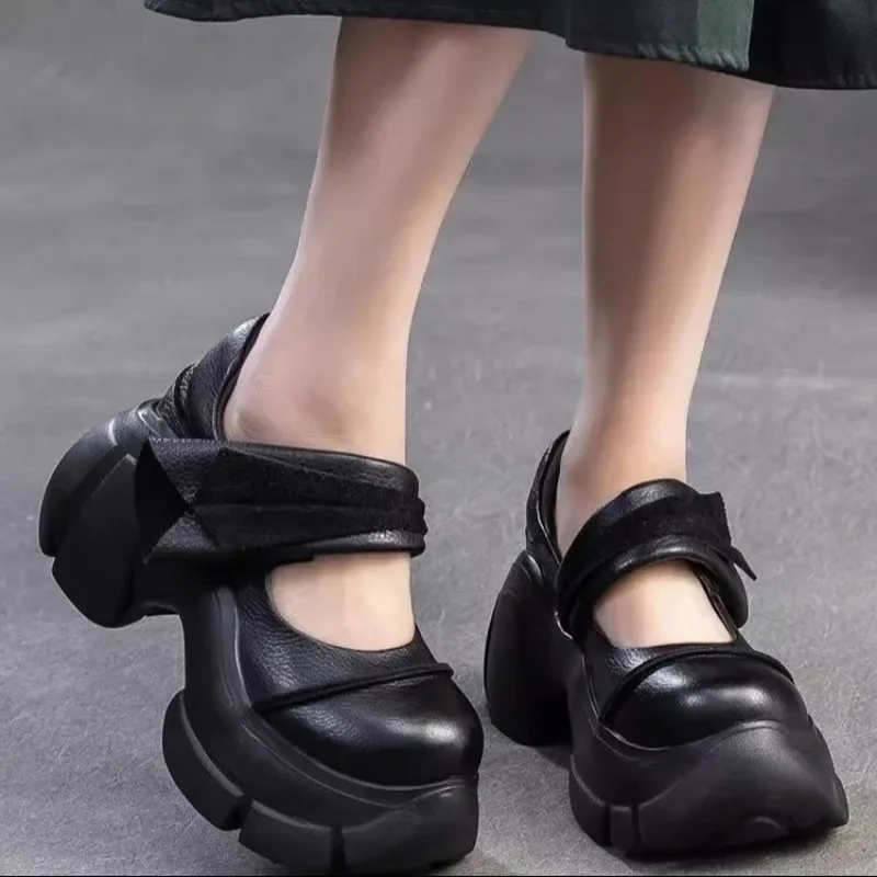 2025 New High Heel Women’s Sandals Lace-up Platform Shoes Casual Fashion Women’s Shoes High Heels Mary Jane Shoes 2025 New High Heel Women's Sandals Lace-up Platform Shoes Casual Fashion Women's Shoes High Heels Mary Jane Shoes