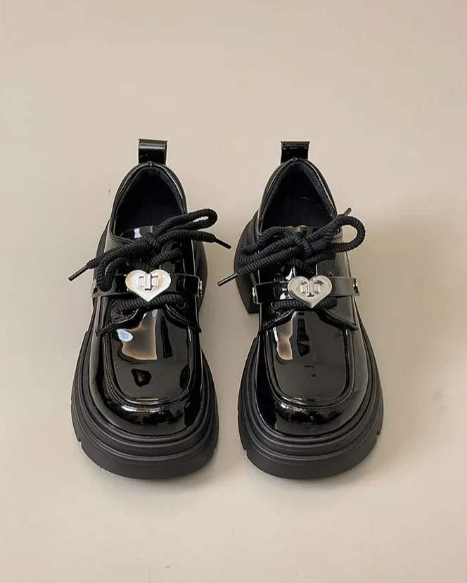 Shoes for Women Loafers Round Toe Block Heel Moccasins Woman Pumps Korean Style Chic Point With Discount Beau Today Young Casual Shoes for Women Loafers Round Toe Block Heel Moccasins Woman Pumps Korean Style Chic Point With Discount Beau Today Young Casual