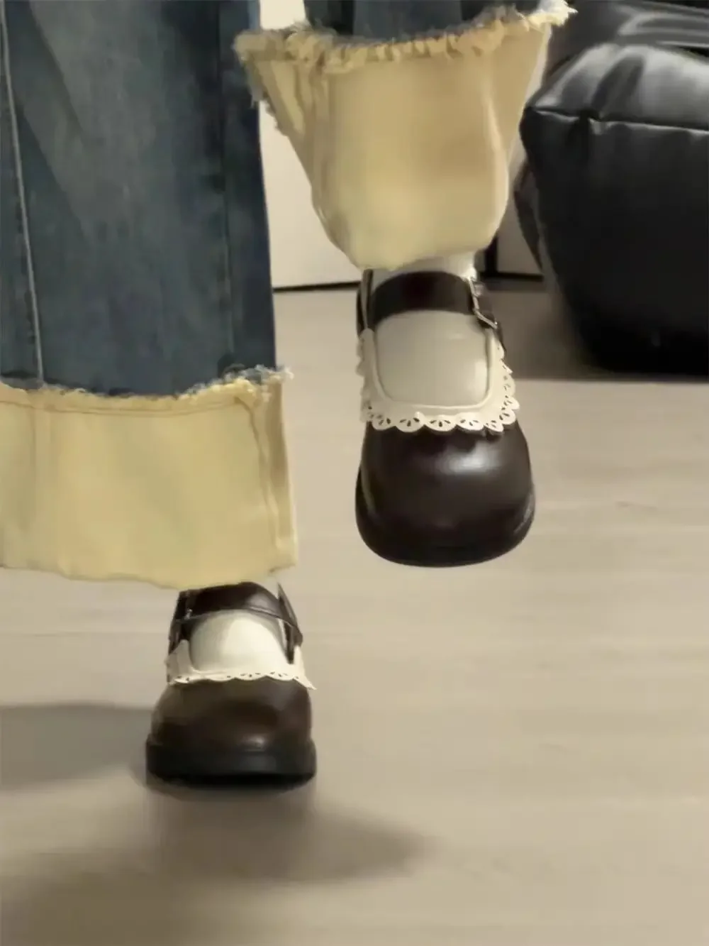 Woman Pumps Gothic Shoes for Women Kawaii Mary Jane Evening Black Cute Low Heel Elegant Japanese Style Lolita Round Toe Korean Woman Pumps Gothic Shoes for Women Kawaii Mary Jane Evening Black Cute Low Heel Elegant Japanese Style Lolita Round Toe Korean