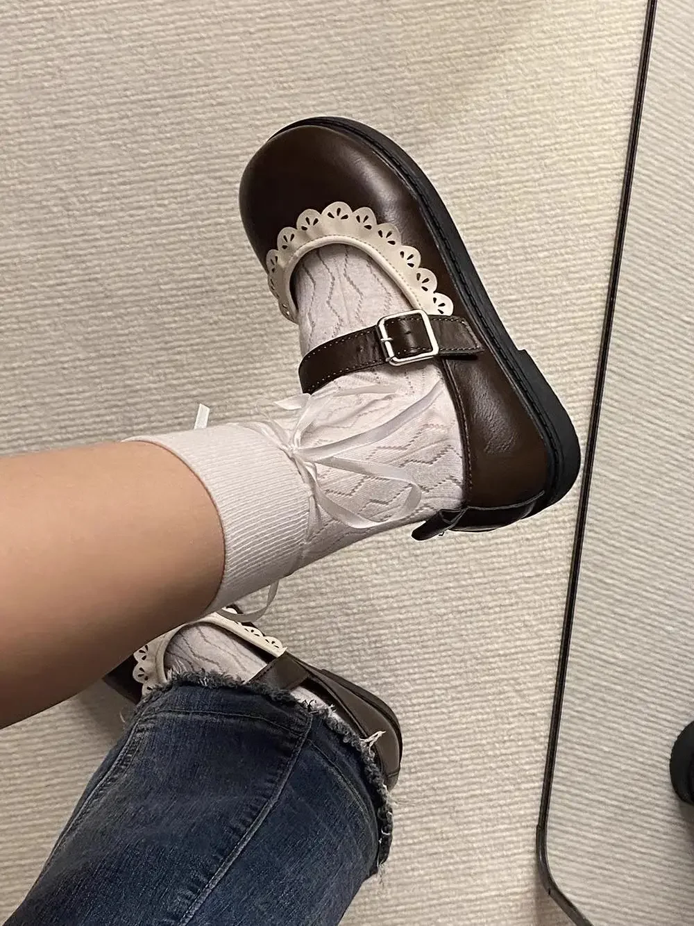 Woman Pumps Gothic Shoes for Women Kawaii Mary Jane Evening Black Cute Low Heel Elegant Japanese Style Lolita Round Toe Korean Woman Pumps Gothic Shoes for Women Kawaii Mary Jane Evening Black Cute Low Heel Elegant Japanese Style Lolita Round Toe Korean