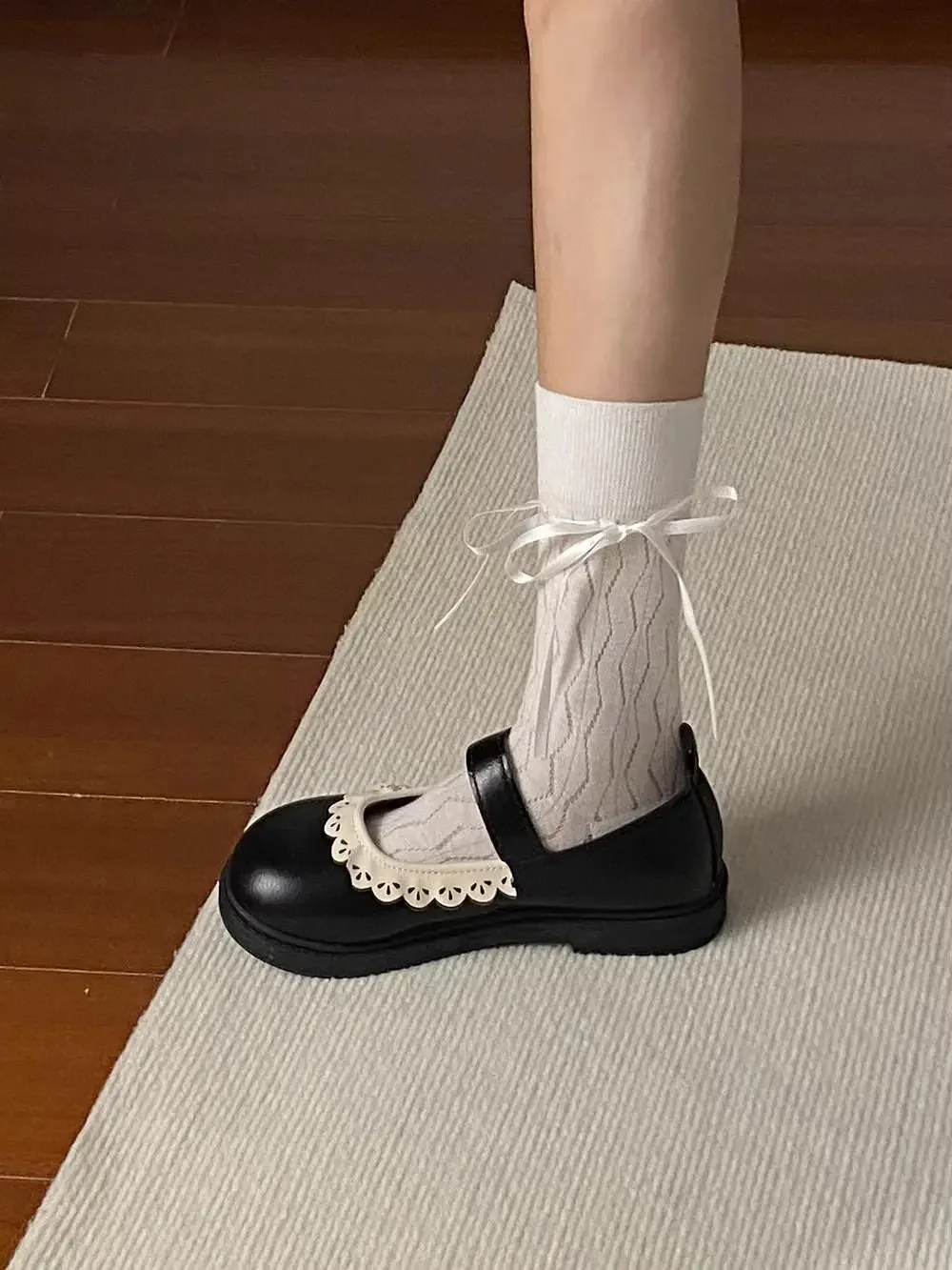 Woman Pumps Gothic Shoes for Women Kawaii Mary Jane Evening Black Cute Low Heel Elegant Japanese Style Lolita Round Toe Korean Woman Pumps Gothic Shoes for Women Kawaii Mary Jane Evening Black Cute Low Heel Elegant Japanese Style Lolita Round Toe Korean