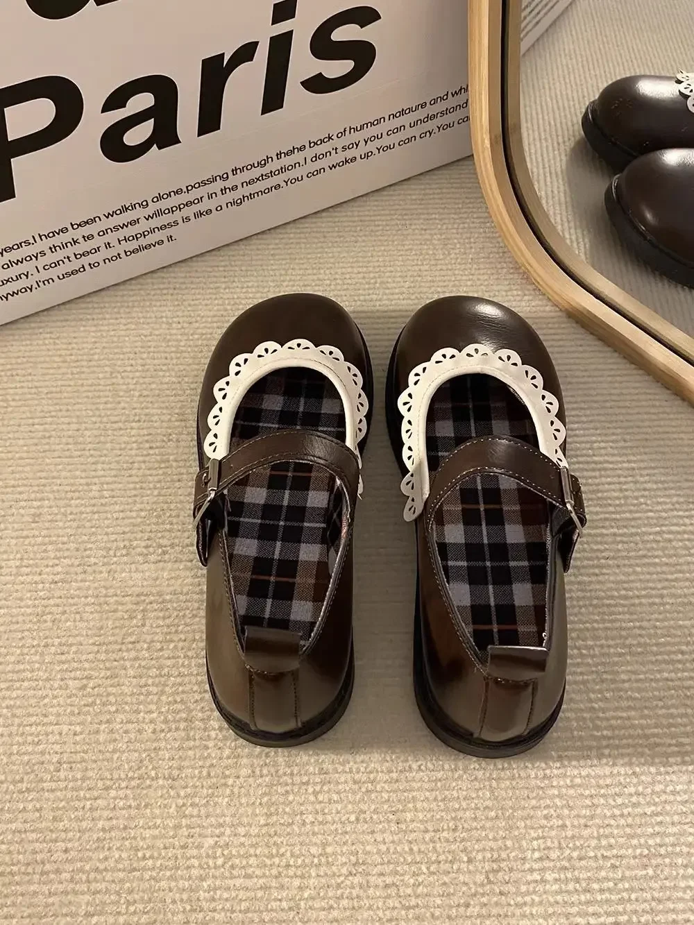 Woman Pumps Gothic Shoes for Women Kawaii Mary Jane Evening Black Cute Low Heel Elegant Japanese Style Lolita Round Toe Korean Woman Pumps Gothic Shoes for Women Kawaii Mary Jane Evening Black Cute Low Heel Elegant Japanese Style Lolita Round Toe Korean