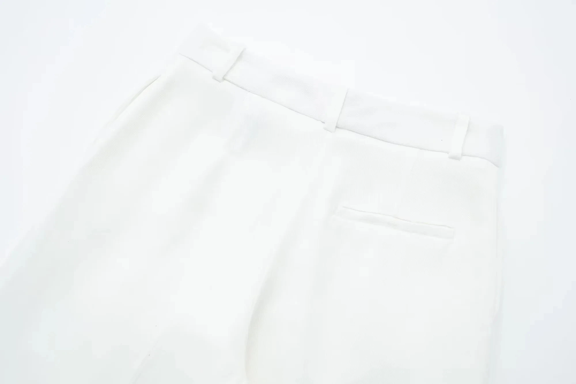 HH Women Fashion Solid Pant Suit Halter Single Breasted Sleeveless Blazer Vest Top Zipper Fly Trousers Office Lady Sets