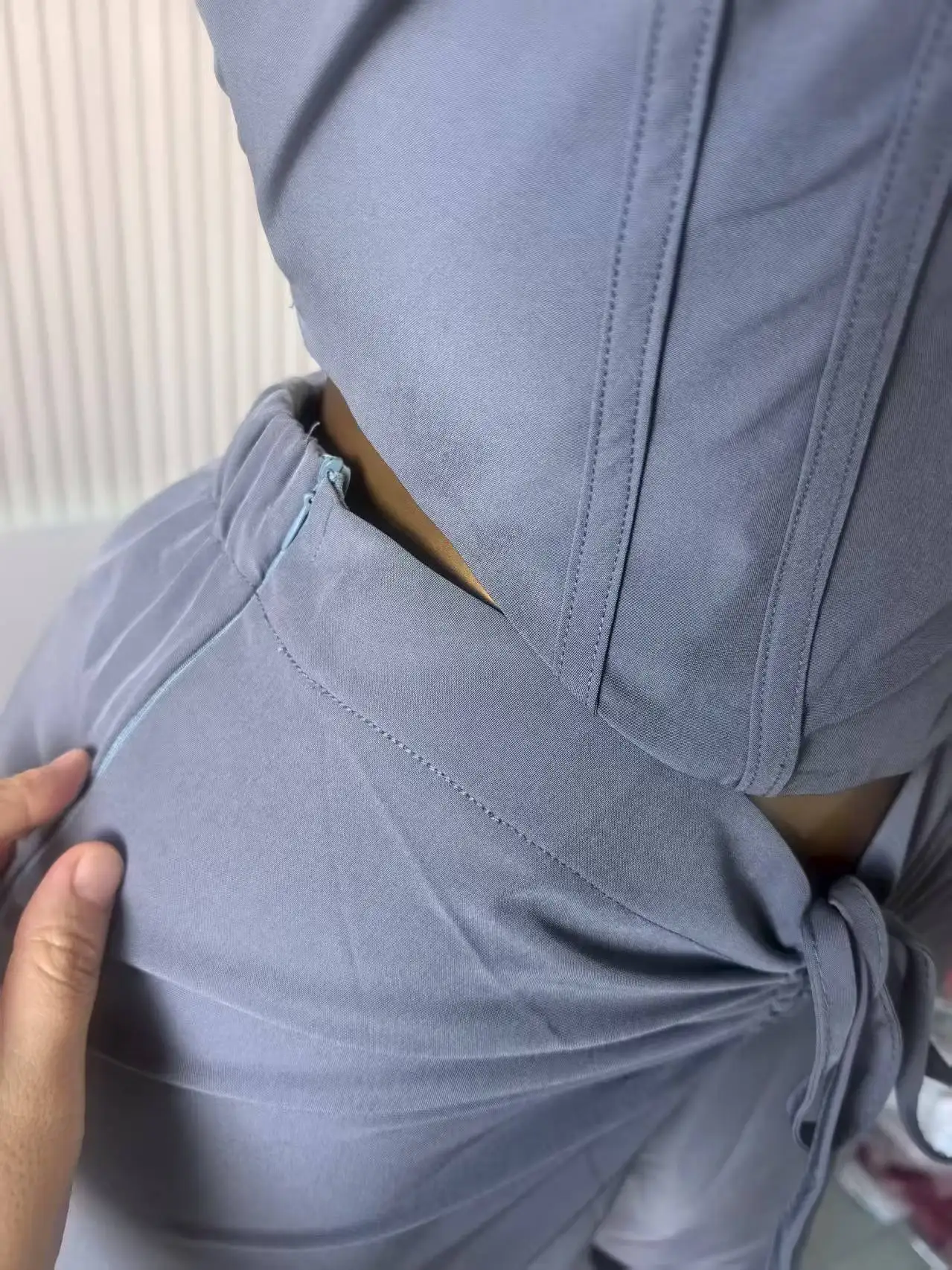 GLCMYAYA Street Fashion Women's Set Strap Tunic Crop Tops and Stacked Ruched Pants 2025 Holiday Vacation Two 2 Piece Set Outfits GLCMYAYA Street Fashion Women's Set Strap Tunic Crop Tops and Stacked Ruched Pants 2025 Holiday Vacation Two 2 Piece Set Outfits