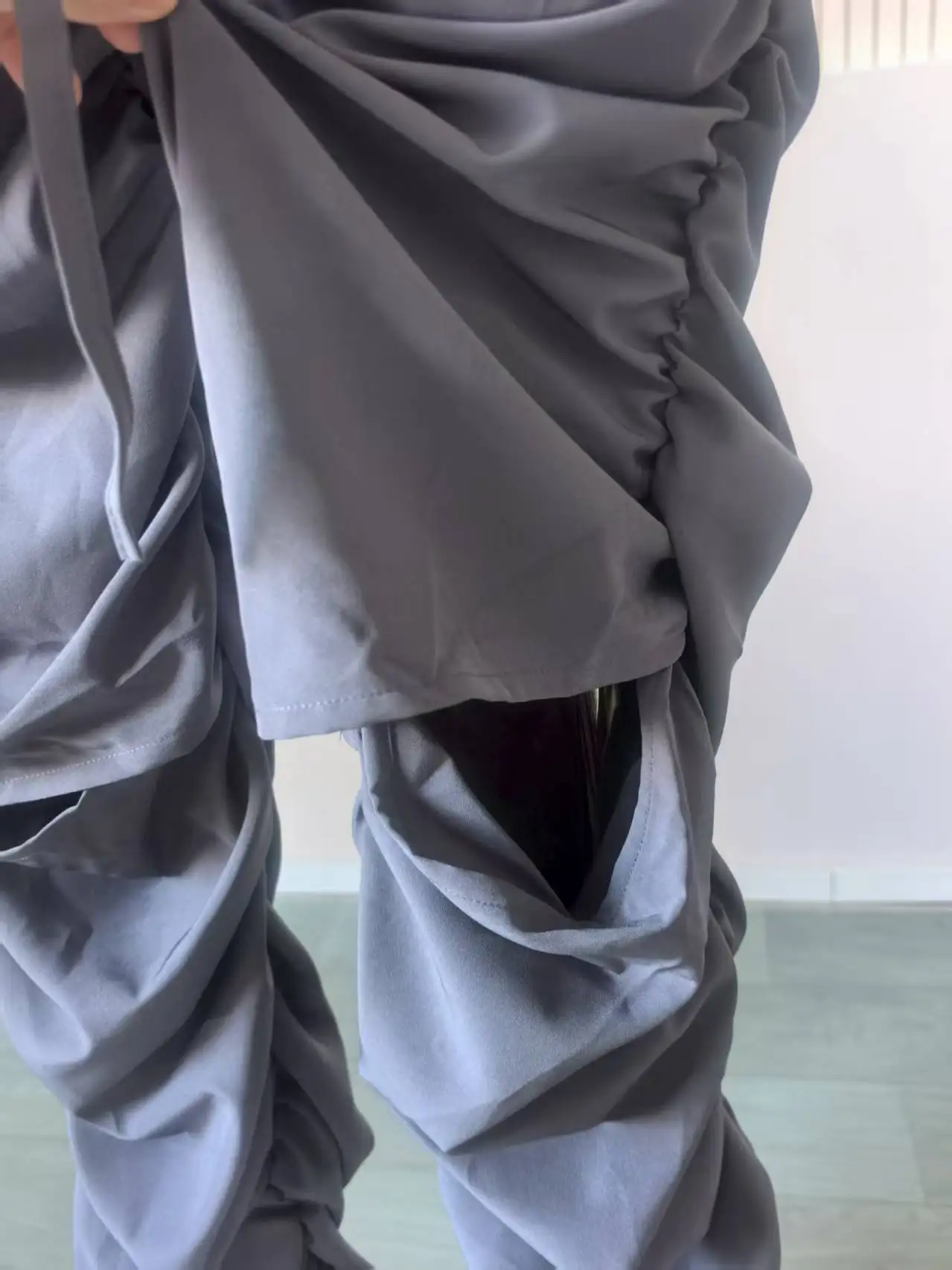 GLCMYAYA Street Fashion Women's Set Strap Tunic Crop Tops and Stacked Ruched Pants 2025 Holiday Vacation Two 2 Piece Set Outfits GLCMYAYA Street Fashion Women's Set Strap Tunic Crop Tops and Stacked Ruched Pants 2025 Holiday Vacation Two 2 Piece Set Outfits