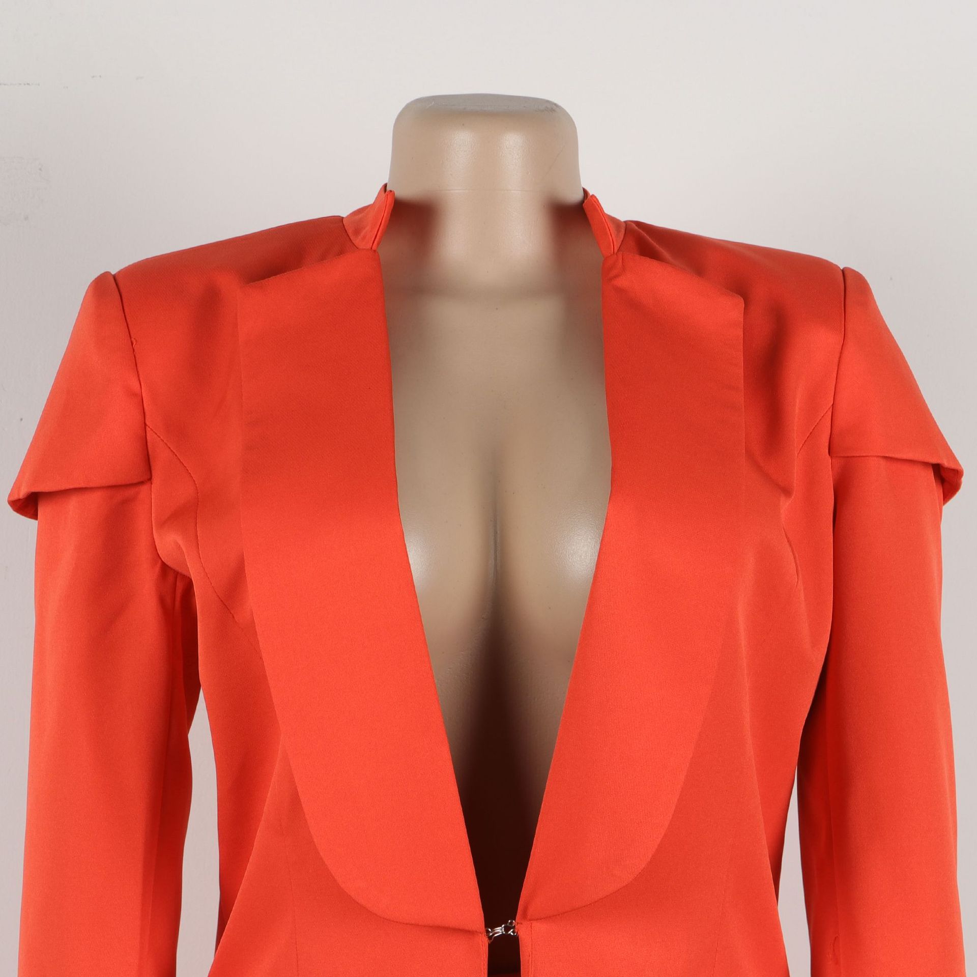 CM.YAYA Women's Set Full Sleeve X-Long Blazer Coat+ Long Pant Suit 2025 Spring Streetwear Two 2 Piece Set Africa OL Work Outfits