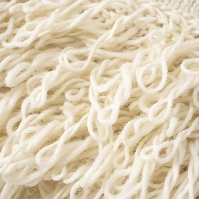 CM.YAYA Women Knitted Mini Skirt Sets +V-Neck Long Sleeve Tassel Crop Top Fall Streetwear Sexy Party Two 2 Piece Sets Outfits