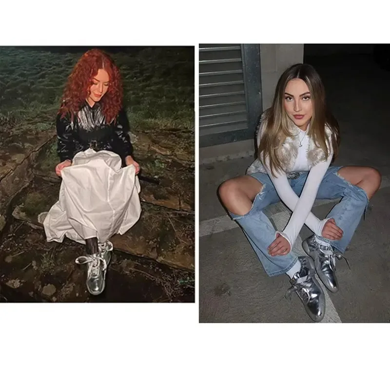 Ballet Shoes 2025 Women's Fashion Design Soft Sole Casual Sports Shoes Women's Ballet Flat Shoes