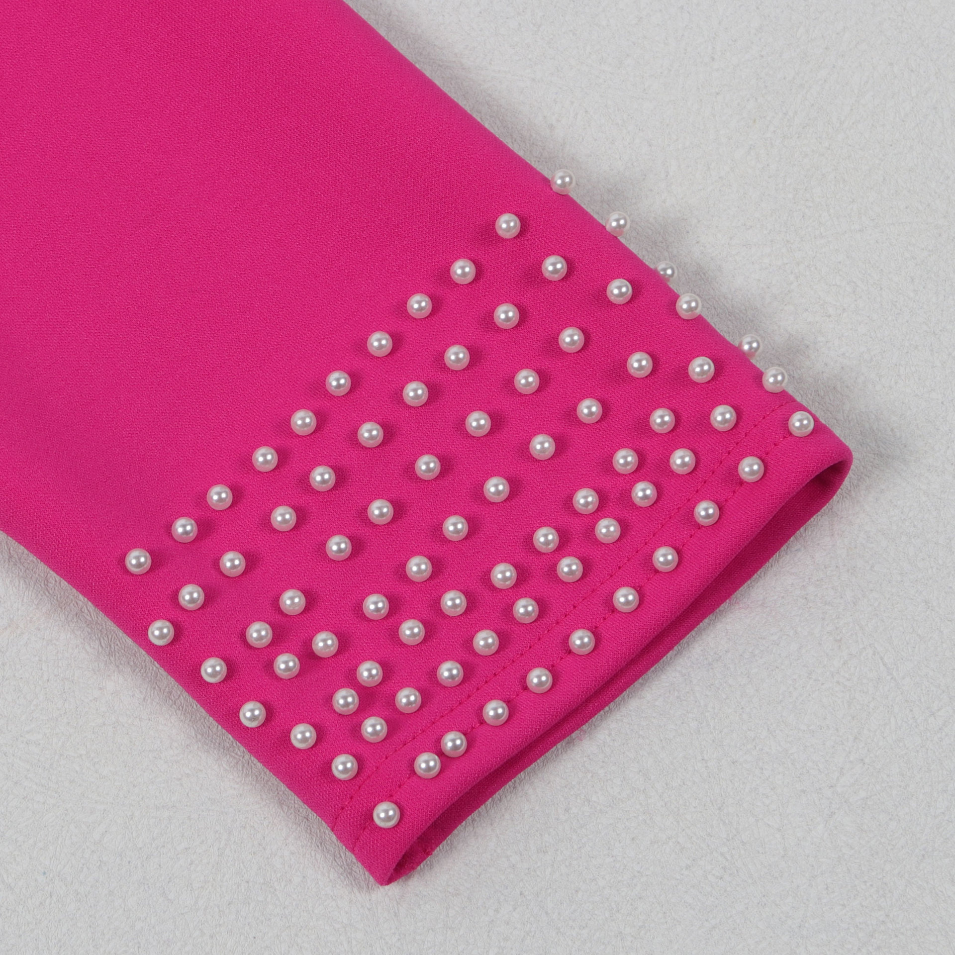 CM.YAYA Fashion Pearl Splicing Women's Set Long Sleeve Blazer and Wide Leg Pants Suit 2024 Winter OL Fall Two 2 Piece Set Outfit CM.YAYA Fashion Pearl Splicing Women's Set Long Sleeve Blazer and Wide Leg Pants Suit 2024 Winter OL Fall Two 2 Piece Set Outfit