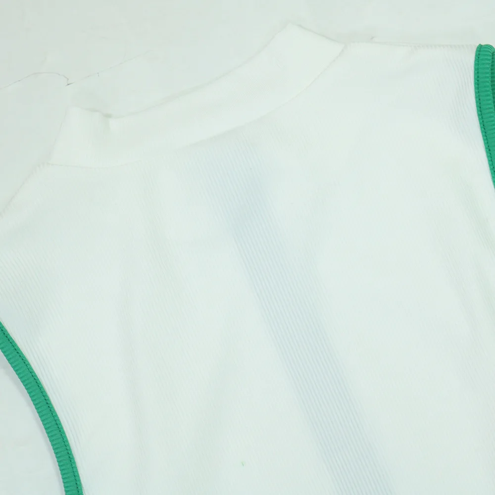 CM.YAYA Women's Set Sleeveless V-neck Vest  + Pleated Skirts 2025 Summer Cute Street Beach Two 2 Piece Sets Outfits Tracksuit