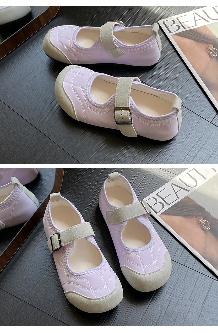 Women's Loafers Adjustable Buckle Driving Moccasins Casual Slip On Comfort Ladies Walking Flats Work Shoes