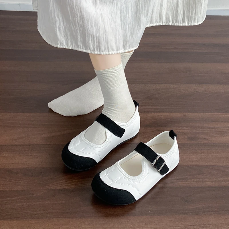 Women's Loafers Adjustable Buckle Driving Moccasins Casual Slip On Comfort Ladies Walking Flats Work Shoes