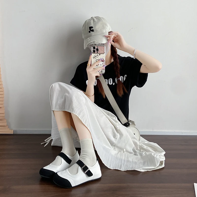 Women's Loafers Adjustable Buckle Driving Moccasins Casual Slip On Comfort Ladies Walking Flats Work Shoes