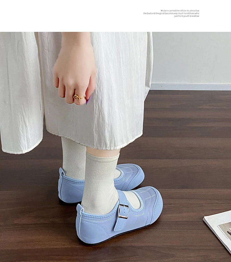 Women's Loafers Adjustable Buckle Driving Moccasins Casual Slip On Comfort Ladies Walking Flats Work Shoes