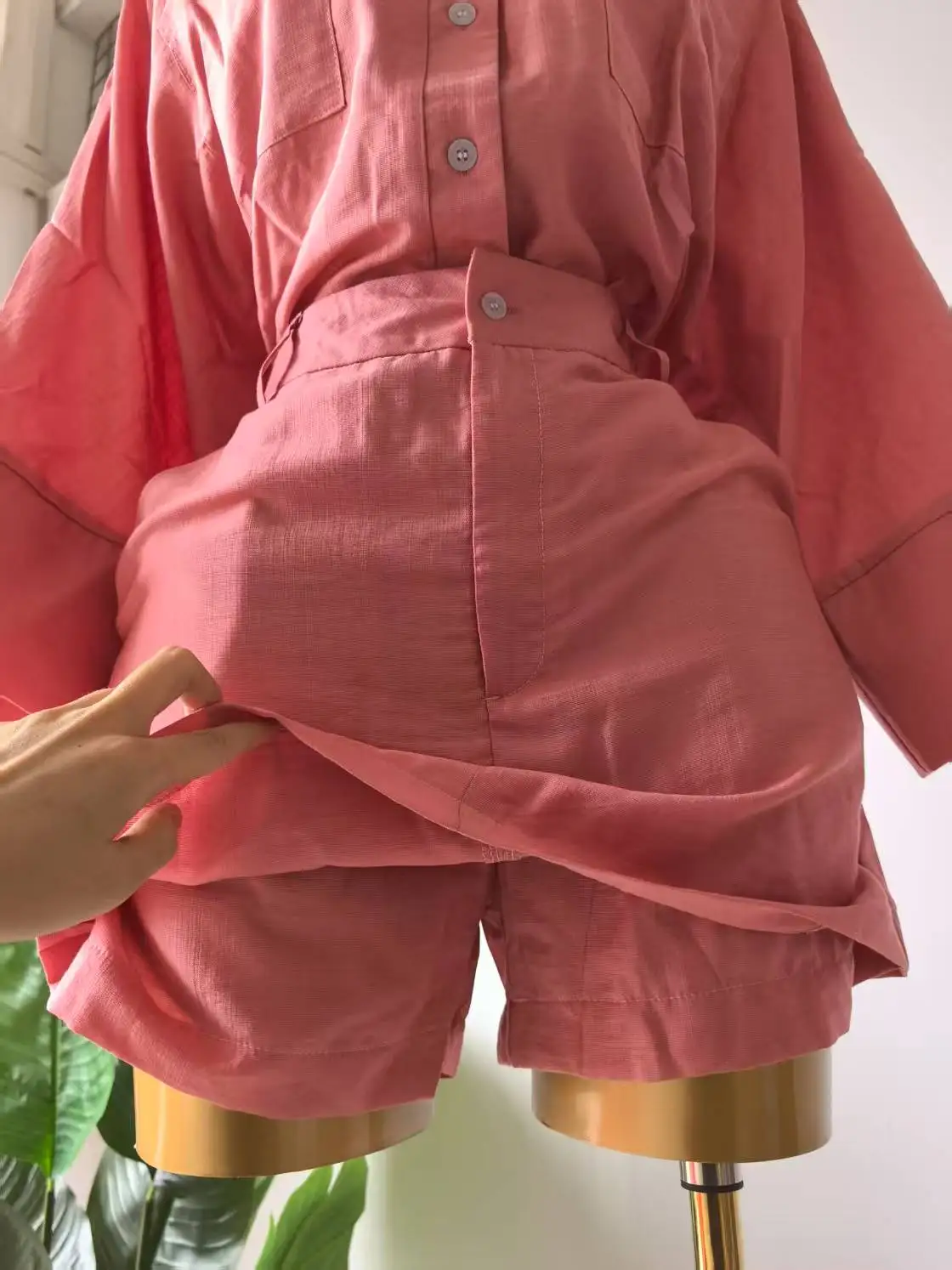 CM.YAYA Fashion Women's Set Full Sleeve Turn-down Collar T-shirt and Skirts Shorts 2025 Chic Two 2 Piece Sets Outfit Tracksuits