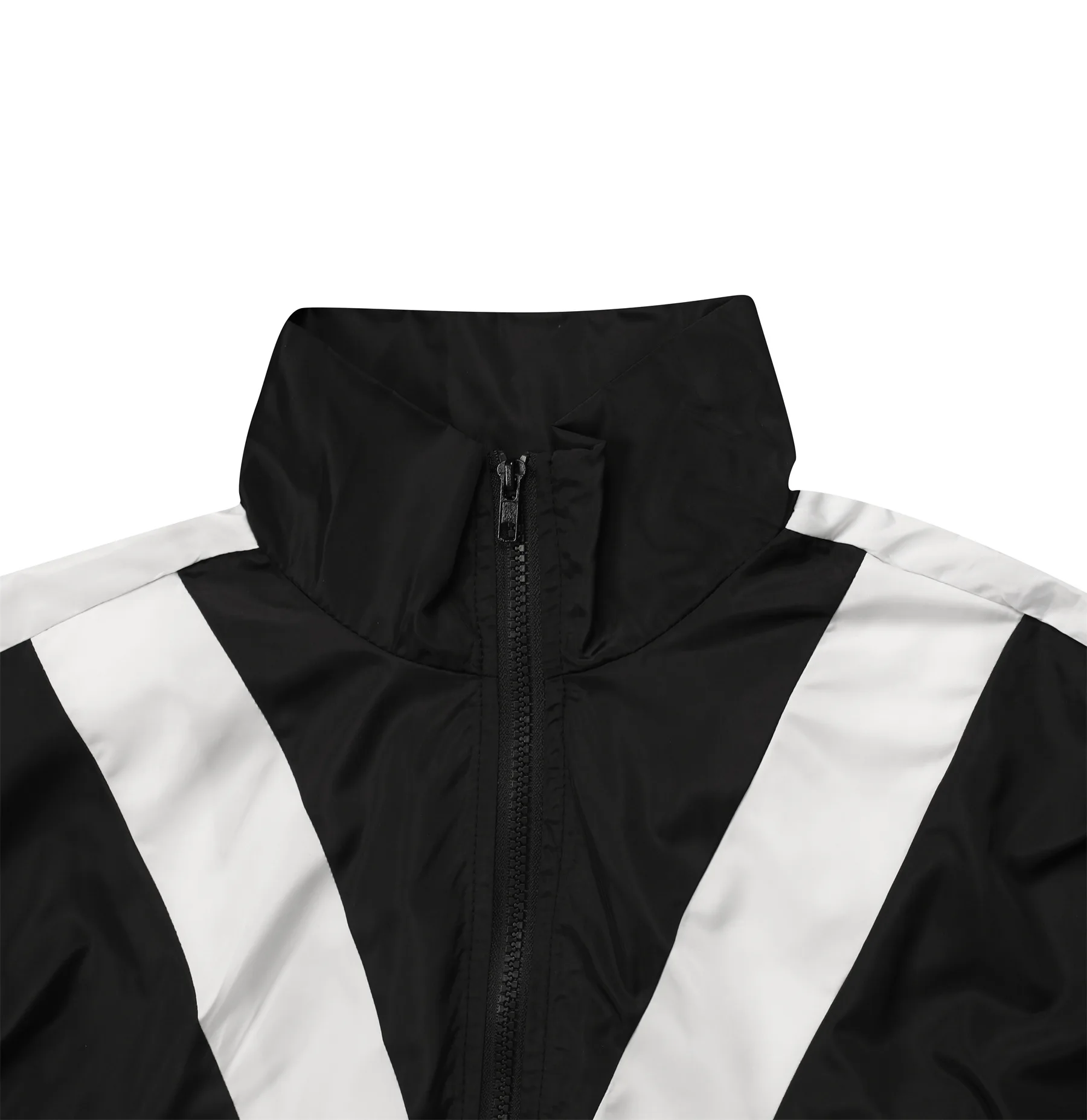 CM.YAYA Active Patchwork Women's Set Zipper Sweatshirt Jacket and Wide Leg Pants Suit 2025 INS Two 2 Piece Sets Outfit Tracksuit