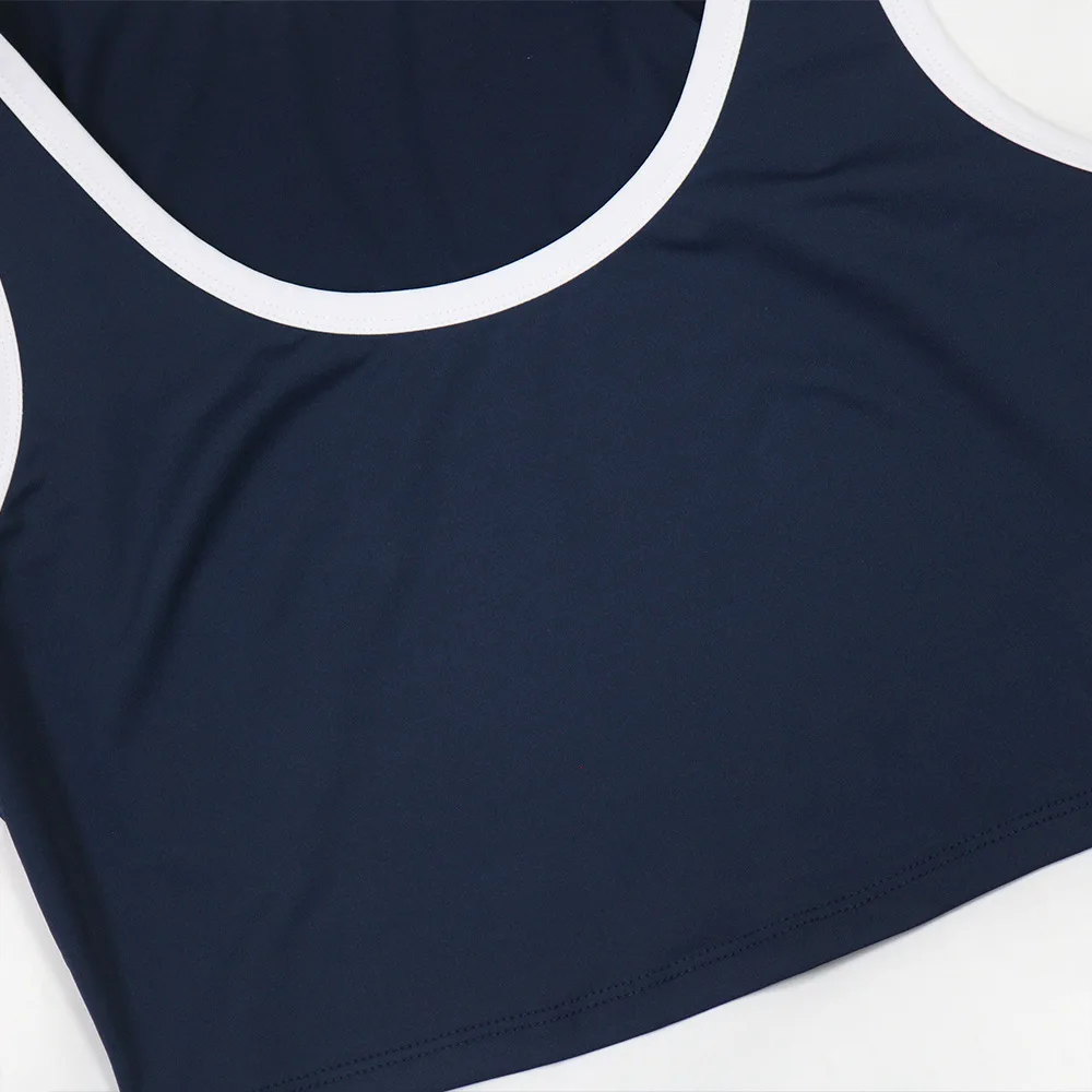 CM.YAYA Casual Street Women's Dress Set Tank Top and Bodycon Midi Shorts Skirt Suit 2025 Summer Sexy Two 2 Piece Set Outfits