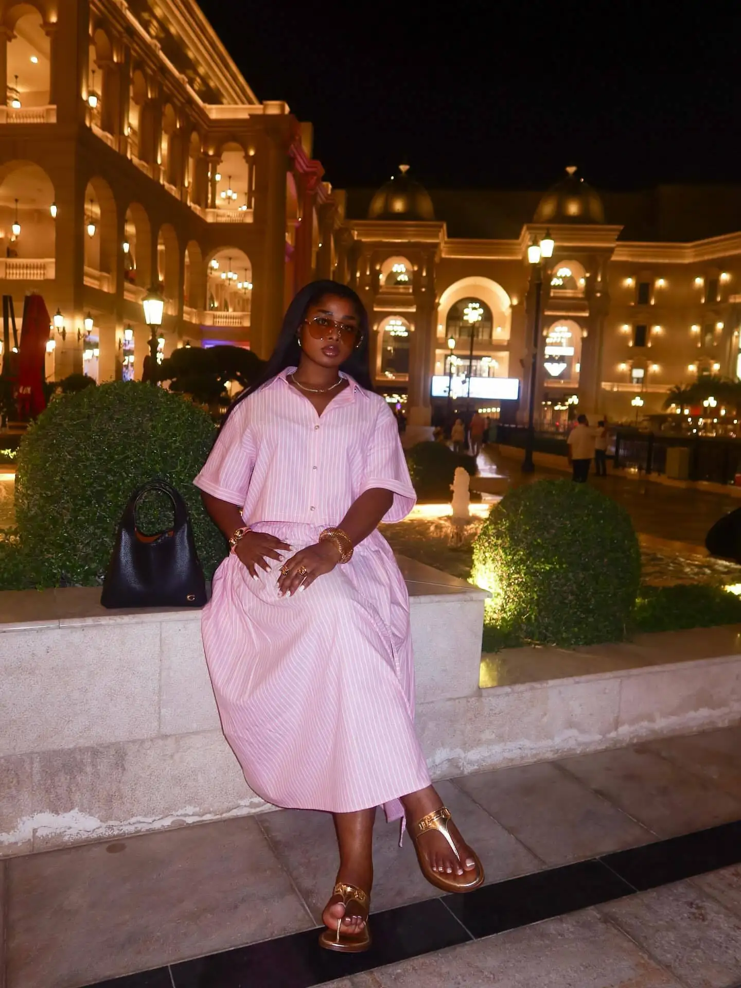 GLCMYAYA Women Set Street Short Sleeve Shirts + Long Pleated Skirts Suits 2026 Spring Two 2 Piece Sets Casual Outfits Tracksuits