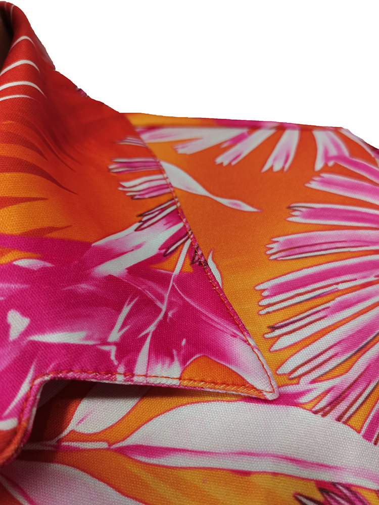 CM.YAYA Autumn Letter Leaf Print Women's Set Blouses Shirt Legging Pants Suit Active Wear Tracksuit Two Piece Set Fitness Outfit