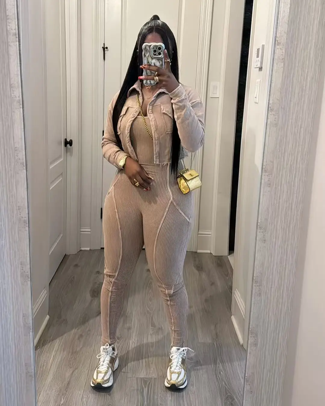 CM.YAYA Fashion Women's Set Washed Knitted Long Sleeve V-neck Coats+pencil Jumpsuits Active Two 2 Piece Set Outfits Tracksuit CM.YAYA Fashion Women's Set Washed Knitted Long Sleeve V-neck Coats+pencil Jumpsuits Active Two 2 Piece Set Outfits Tracksuit