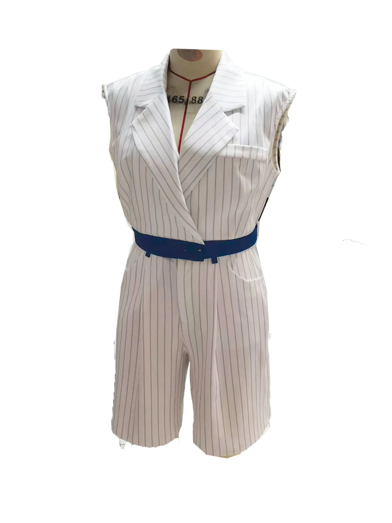 GLCMYAYA Women's Set Sleeveless V-neck Jacket Top and Shorts 2025 Autumn Winter Active OL Work Tracksuit Two 2 Piece Set Outfits