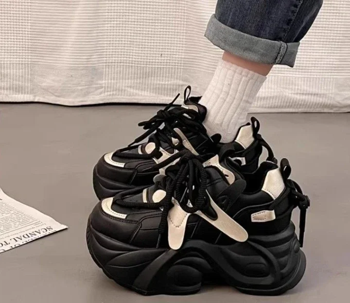 Spring Autumn Stylish Lace Up Ladies Footwear on Sale Original Offers Daily Routine Fashion 2025 Walking New in 39 Women's Shoes