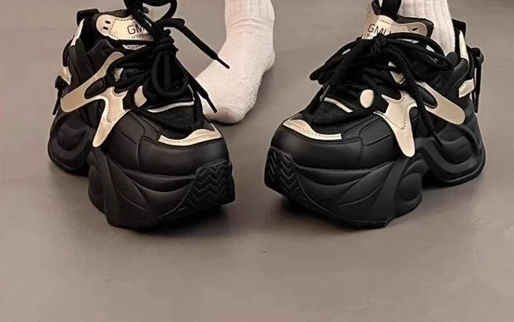 Spring Autumn Stylish Lace Up Ladies Footwear on Sale Original Offers Daily Routine Fashion 2025 Walking New in 39 Women's Shoes