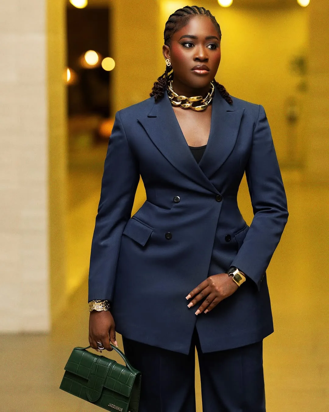 CM.YAYA Elegant Women Long Sleeve Double Button Blazer and Pants Suits 2025 Chic Streetwear Fall Fashion Two 2 Piece Set Outfits CM.YAYA Elegant Women Long Sleeve Double Button Blazer and Pants Suits 2025 Chic Streetwear Fall Fashion Two 2 Piece Set Outfits